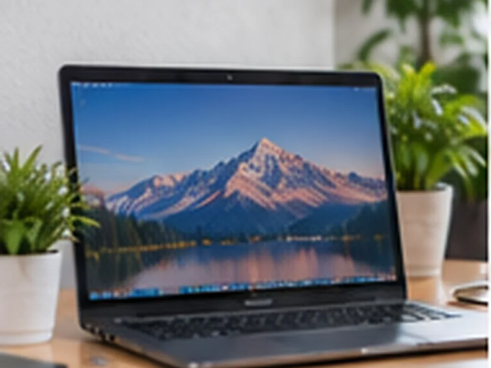 Laptop nueva configurada y lista para usar