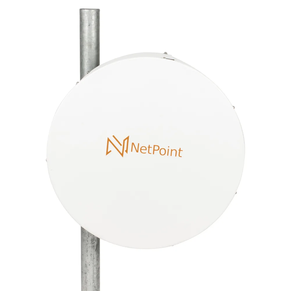 1 Antena Direccional Dual-Polaridad MLO Alto Rendimiento / diámetro  de 39.6 cm / 4.9-7.2 GHz / Ganancia 27 dBi / SLANT de 45 ° o 90 °  / Conector N-Hembra / Montaje, jumpers y radomo incluidos. – vista 8