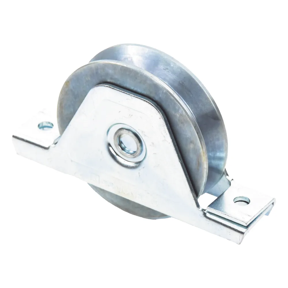 336V - Rueda de 10 cm / Capacidad Para Puertas de Hasta 380 kg / Canal Tipo "V"