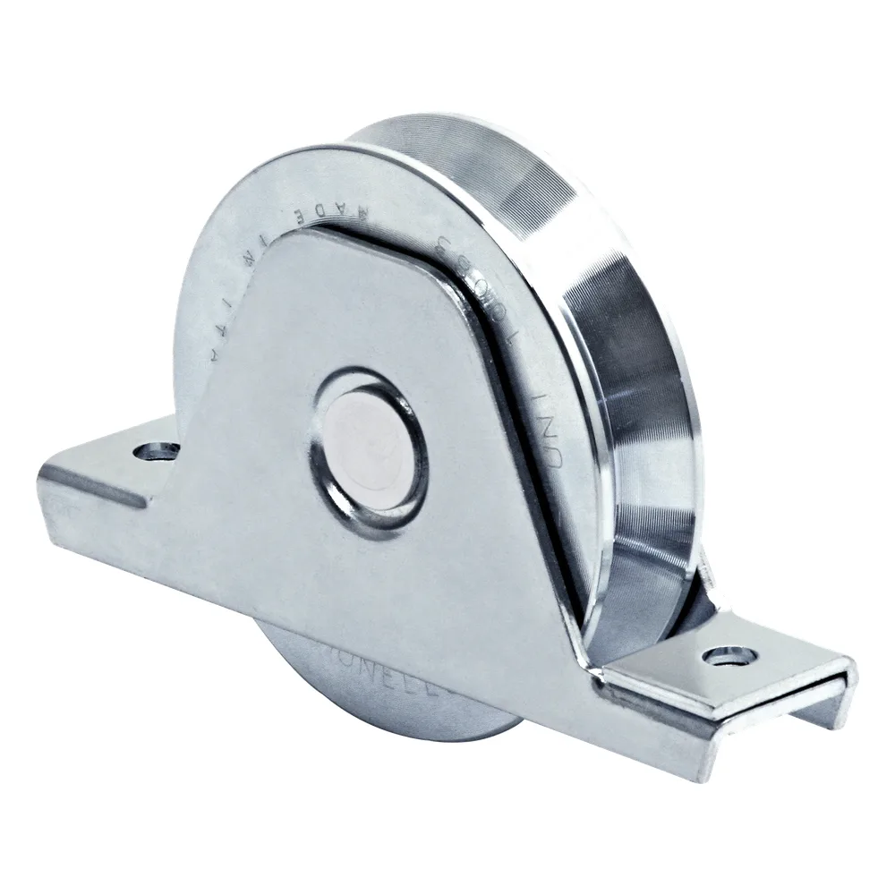 336V - Rueda de 14 cm / Capacidad Para Puertas de Hasta 420 kg / Canal Tipo "V"