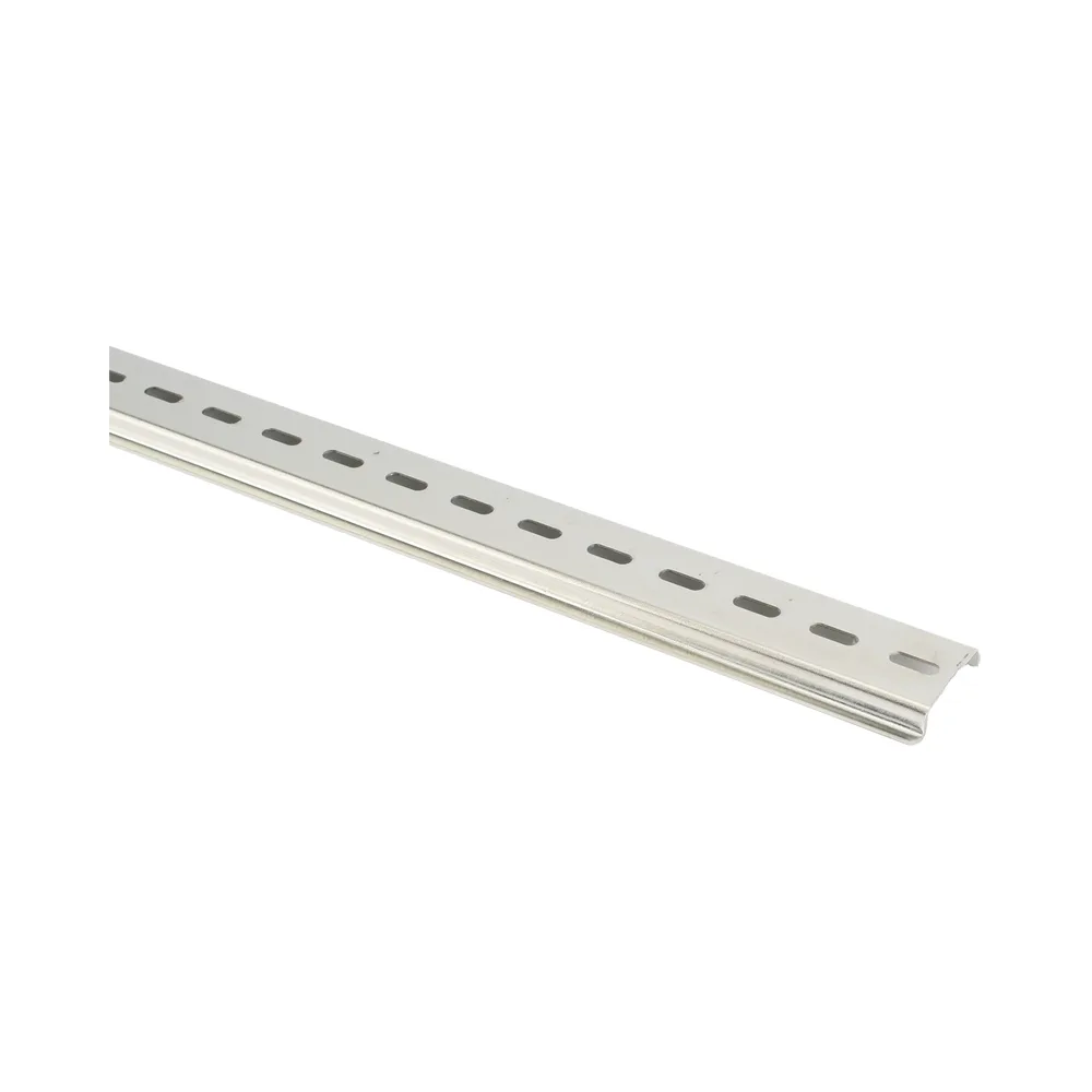 4 Rieles DIN Estándar de 35 mm Ranurado / 25 cm de longitud / Fabricado en Acero – vista 2