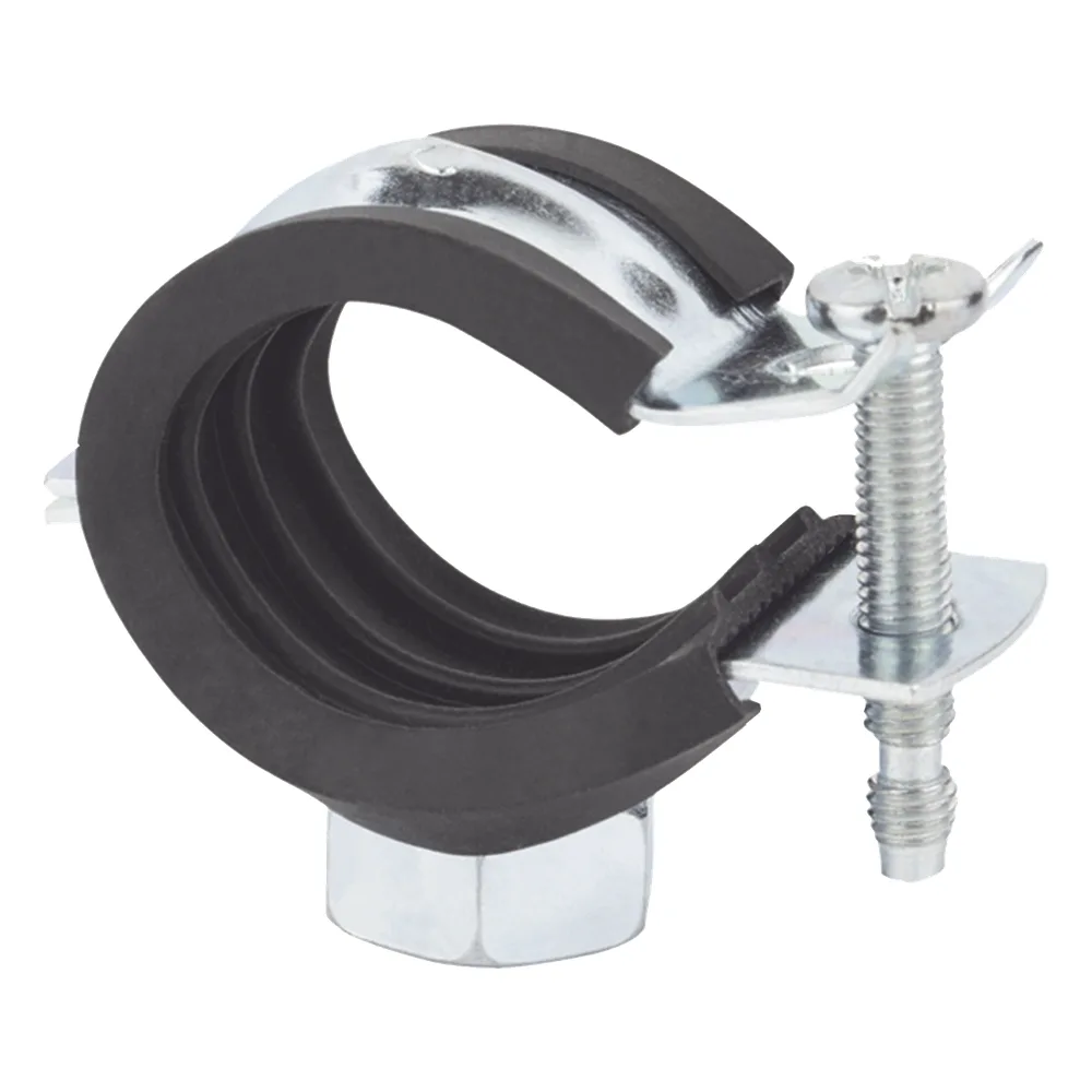 Abrazadera isofónica instalación rápida 1 1/2" (48 mm).