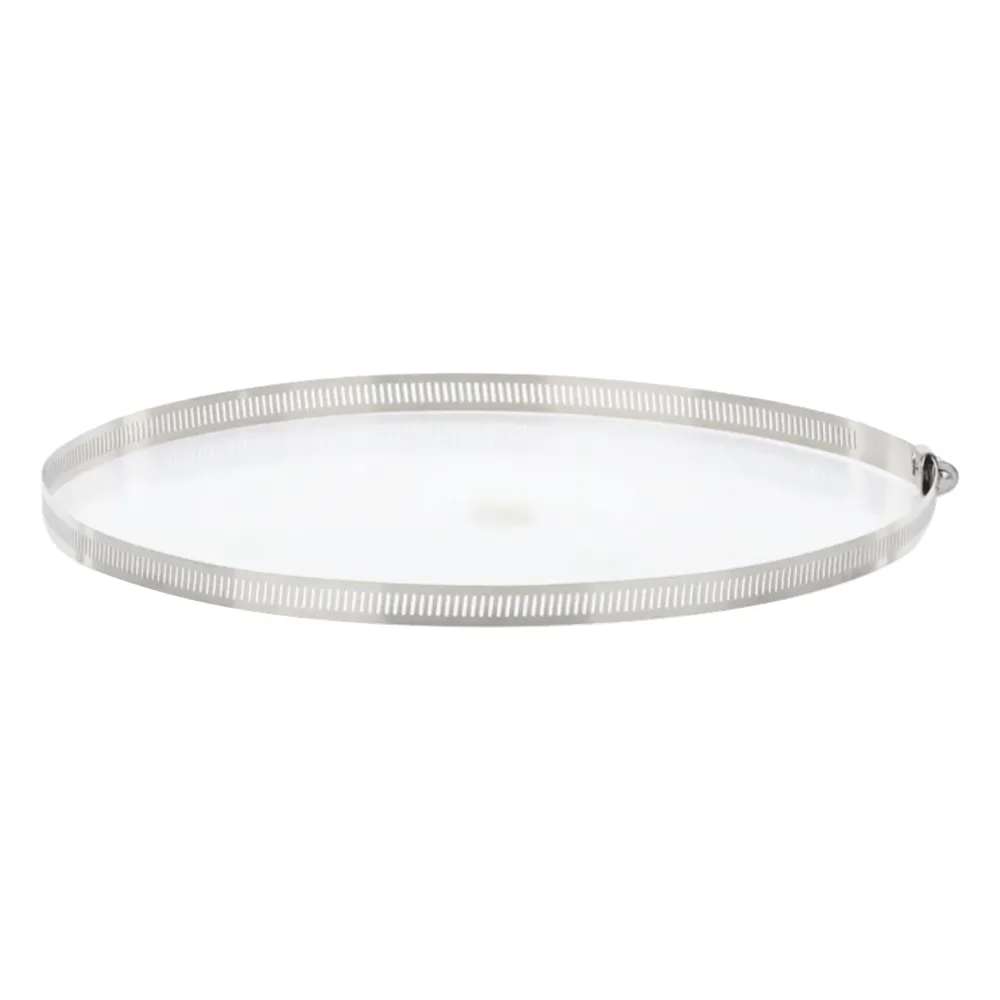 Abrazadera Sin Fin de Acero Inoxidable Capacidad de 6" a 10" (Paquete de 10)