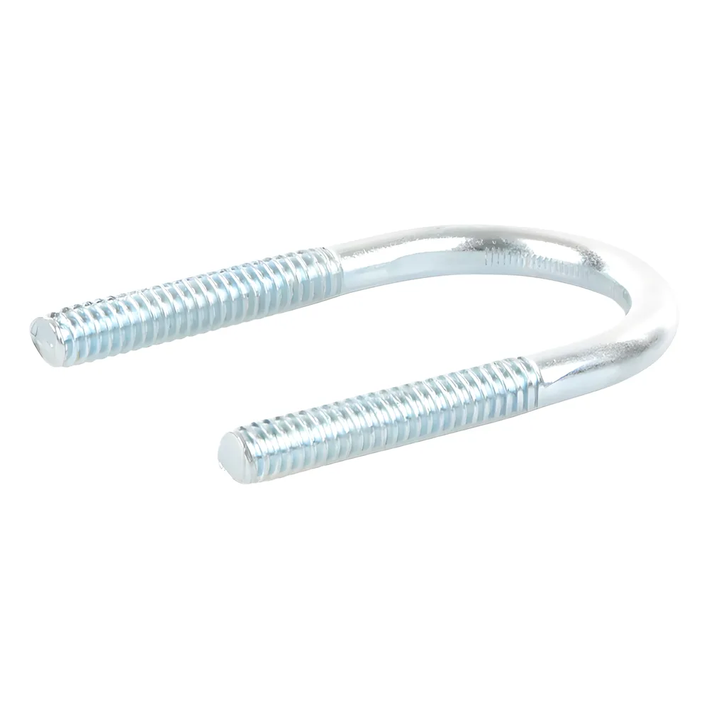 Abrazadera tipo U de 1/2", con acabado Electro Zinc, no incluye tuercas y arandelas – vista 2