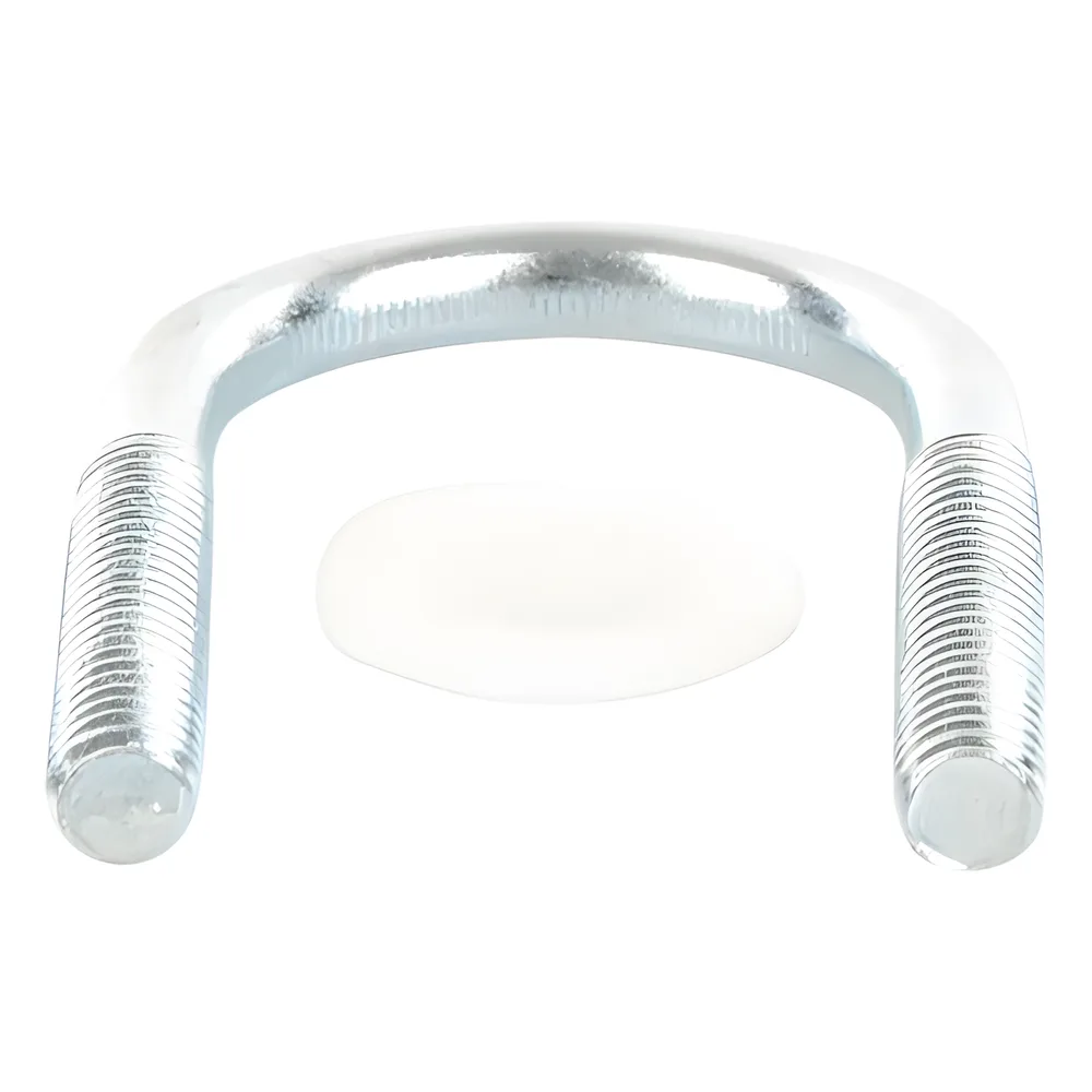Abrazadera tipo U de 1/2", con acabado Electro Zinc, no incluye tuercas y arandelas – vista 3