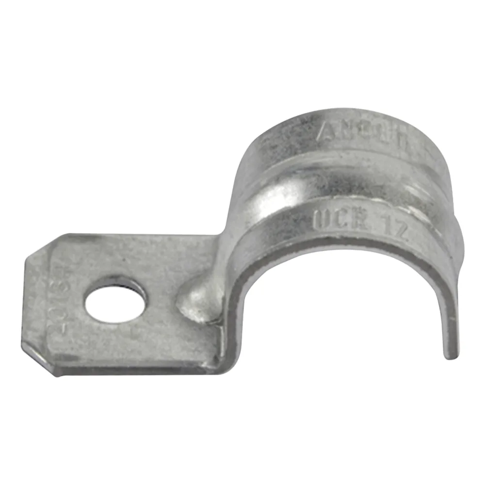Abrazadera tipo Uña para Tubo Conduit Pared Delgada de 1/2 (13 mm).