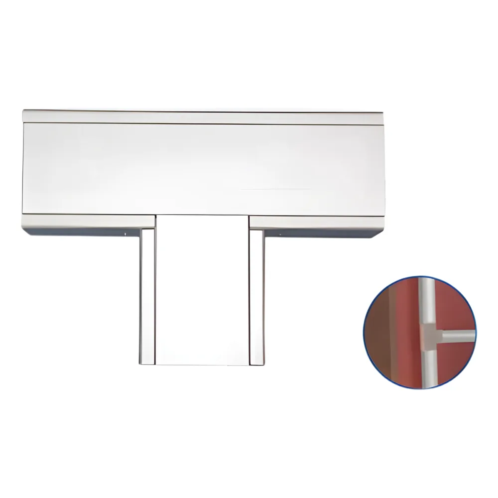 Accesorio en T de Aluminio para canaleta INKA140 (8540-80001)