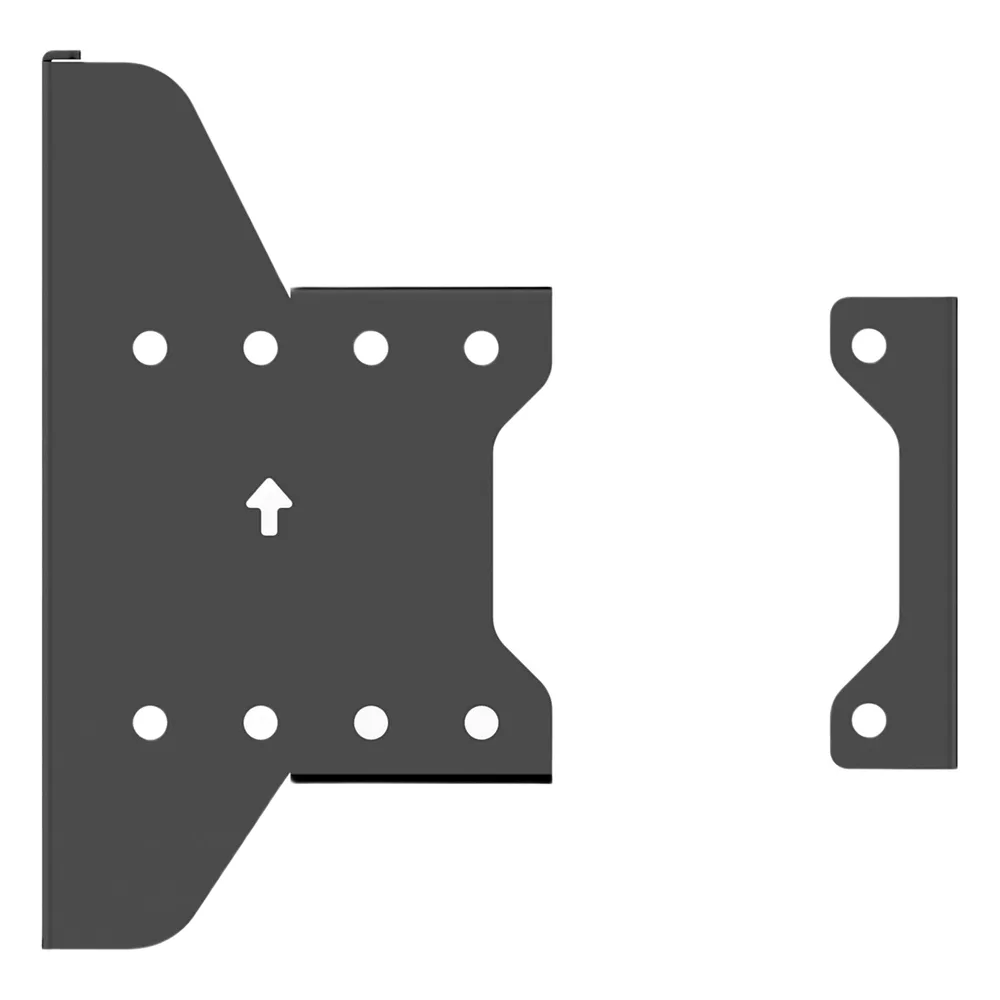 Accesorio_ Placa para Montaje doble de Pantallas Para Exhibicion de Pared a Pared| Dimensiones 225.2 mm x 126.2 mm x 95 mm – vista 2