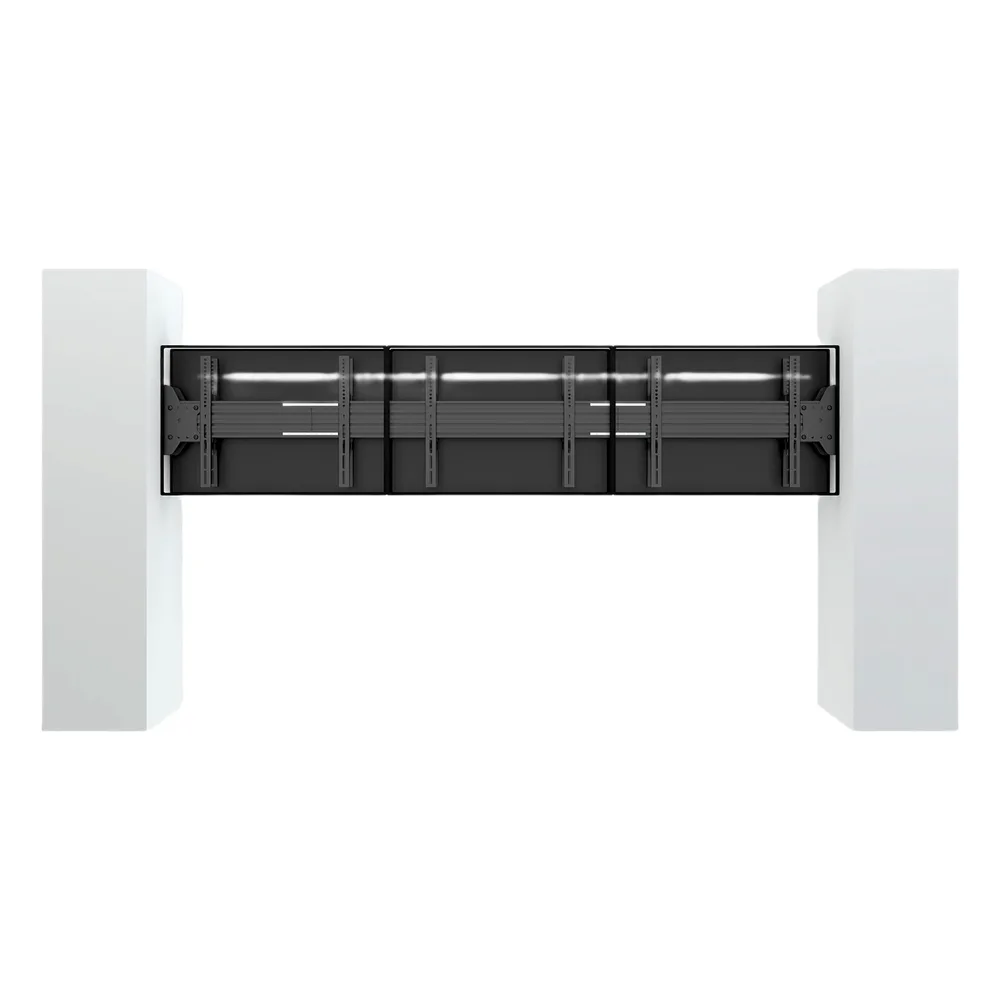 Accesorio_ Placa para Montaje doble de Pantallas Para Exhibicion de Pared a Pared| Dimensiones 225.2 mm x 126.2 mm x 95 mm – vista 4
