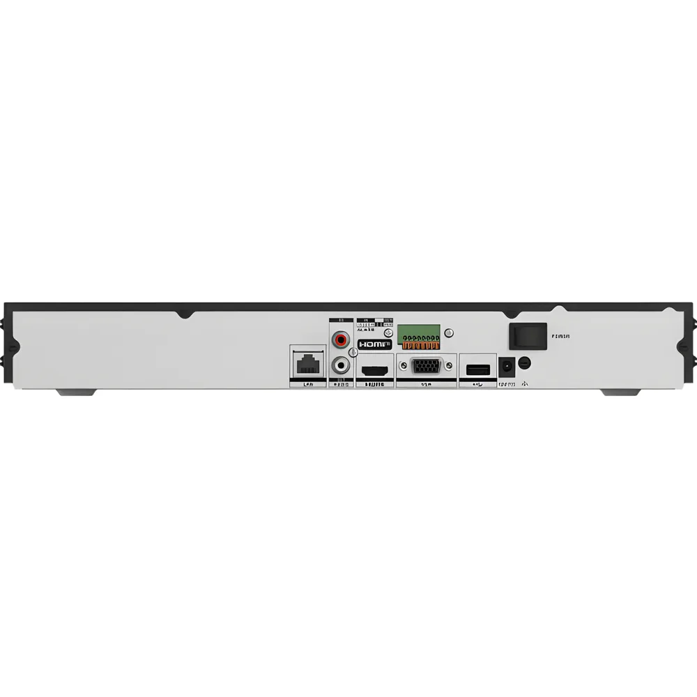 [Acusearch] NVR 12 Megapixel (4K) / 16 canales IP / AcuSense (Evita Falsas Alarmas) / Reconocimiento Facial / 2 Bahías de Disco Duro / HDMI en 4K / Sin Puertos PoE+ / Alarmas I/O – vista 5