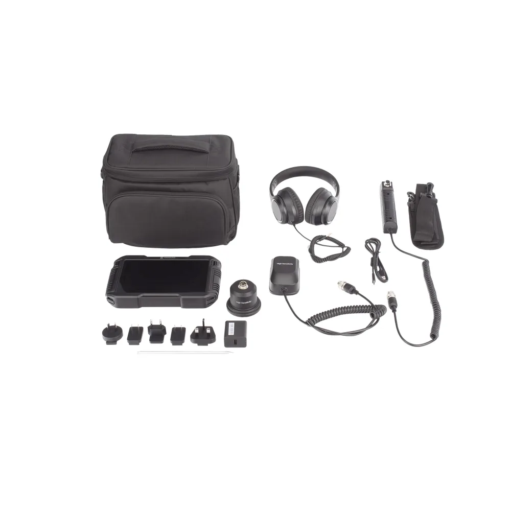 AD21P- Cámara de Imagen Acústica Portátil / DETECTAR FUGA DE AGUA / Pantalla táctil de 7" / IP66 PANTALLA IP54 SENSOR PORTATIL – vista 6