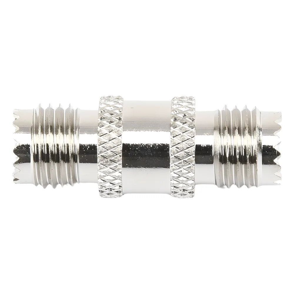 Adaptador Barril en Línea, de Conector Mini-UHF Hembra a Mini-UHF Hembra, Níquel/ Oro/ Teflón. – vista 4