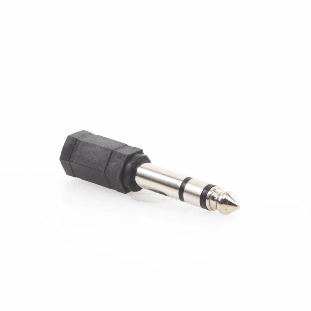 Adaptador de audio 3.5mm hembra a 6.3mm macho (Audio estereo) – vista 2