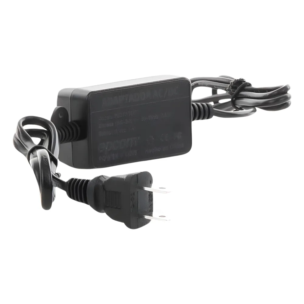 Adaptador de Pared de 12Vcc @ 1 A con cable y clavija Nema 1-15 / 0.5 metros a la toma de alimentación / 0.5 metros a la conexión del dispositivo – vista 4