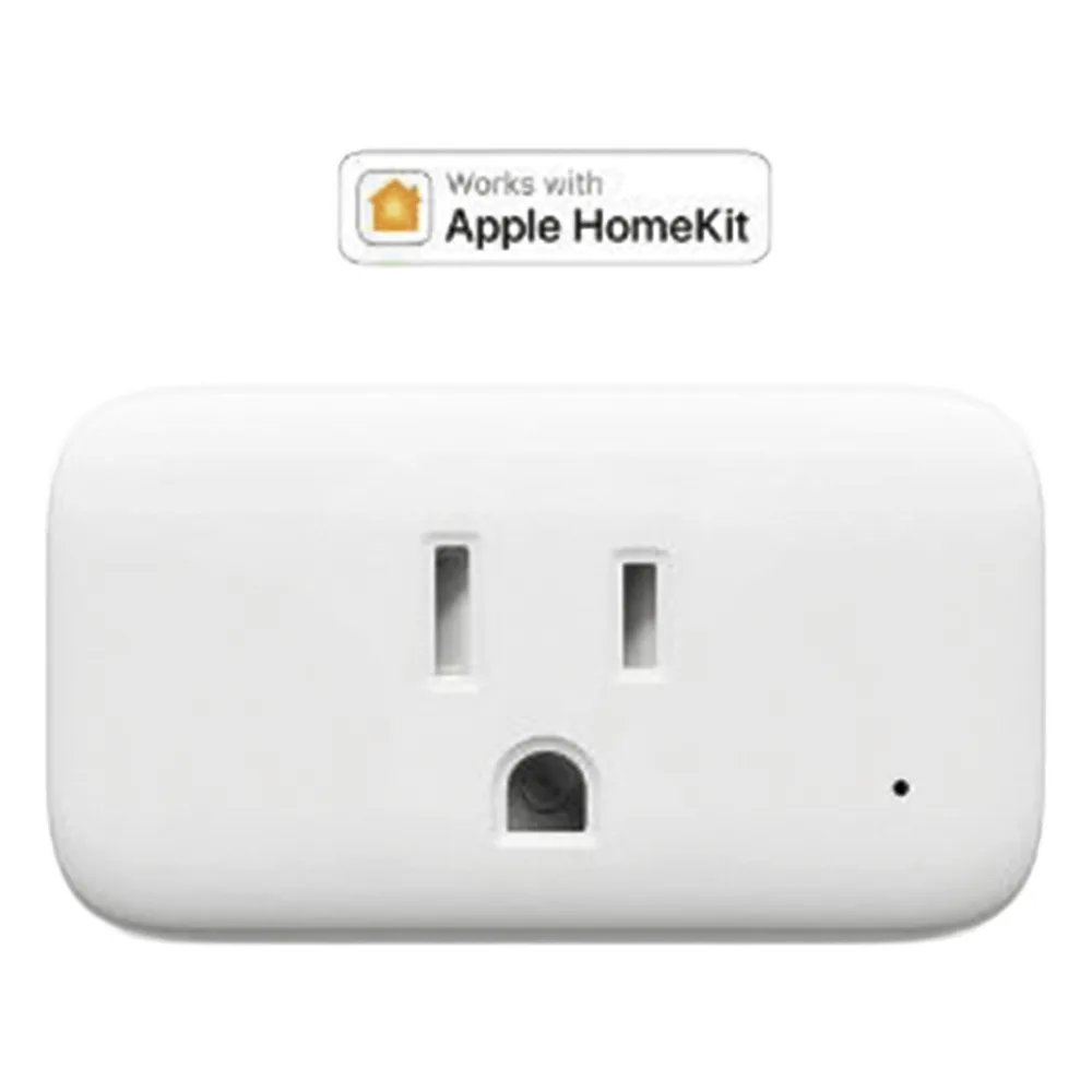 Adaptador Inteligente Plug Mini / WiFi + BLE / 15A 1875W / Medición Consumo Energía / Control App / Compatible Alexa Google / 70 x 39 x 59 mm (2.8 x 1.5 x 2.3 in)