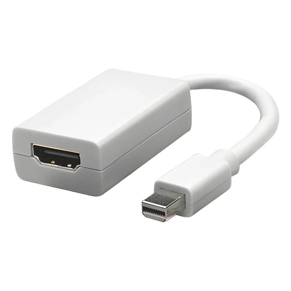 Adaptador Mini DisplayPort a HDMI / Soporta Resolución 1080p (Full HD)