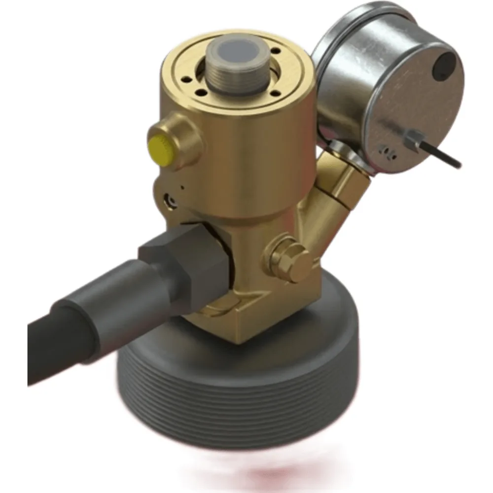 Adaptador para Manguera Piloto de Alta Presión / Sistema Oxeo / DN4 (1/16") / Unión M12 x 1.5 / Cono 24° con O-Ring (DKOL) / 375 bar (5439 psi) / Acero Galvanizado / cULus / FM Approved – vista 3