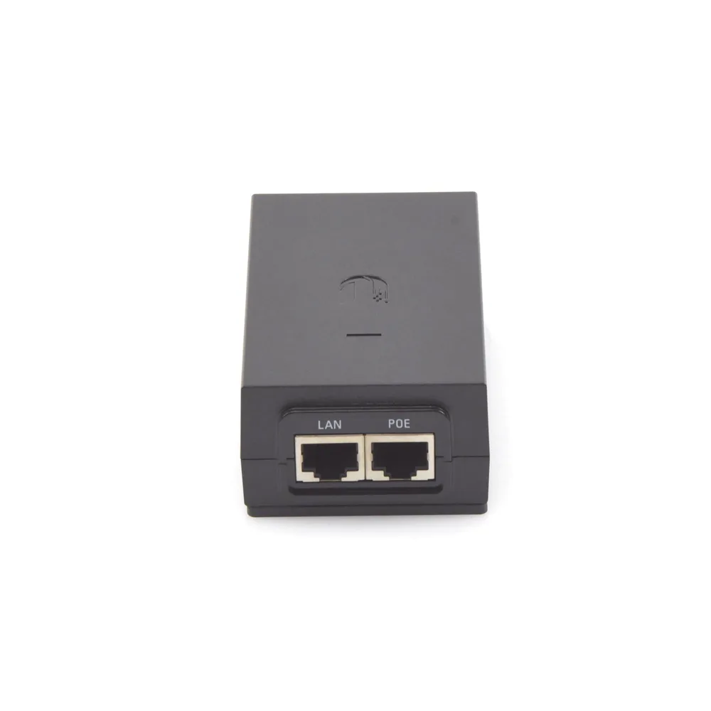 Adaptador PoE Ubiquiti de 24 VDC, 1.0 A Puerto Fast Ethernet – vista 2