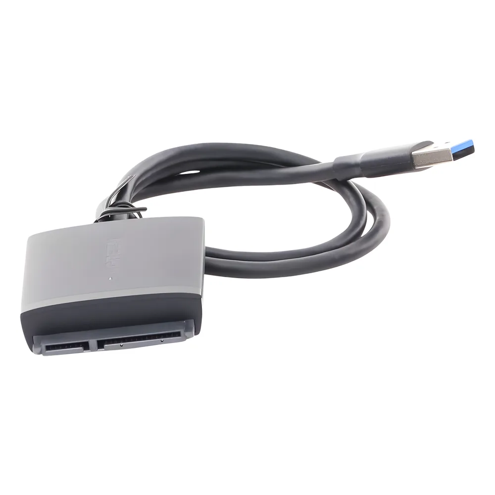 Adaptador USB 3.0 a SATA III | Compatible con Disco Duro HDD y SSD de 2.5" y 3.5" de hasta 12 TB | Velocidad USB 3.0 de hasta 5 Gbps | Alta Velocidad con UASP & TRIM | Cable de 50 cm. – vista 3