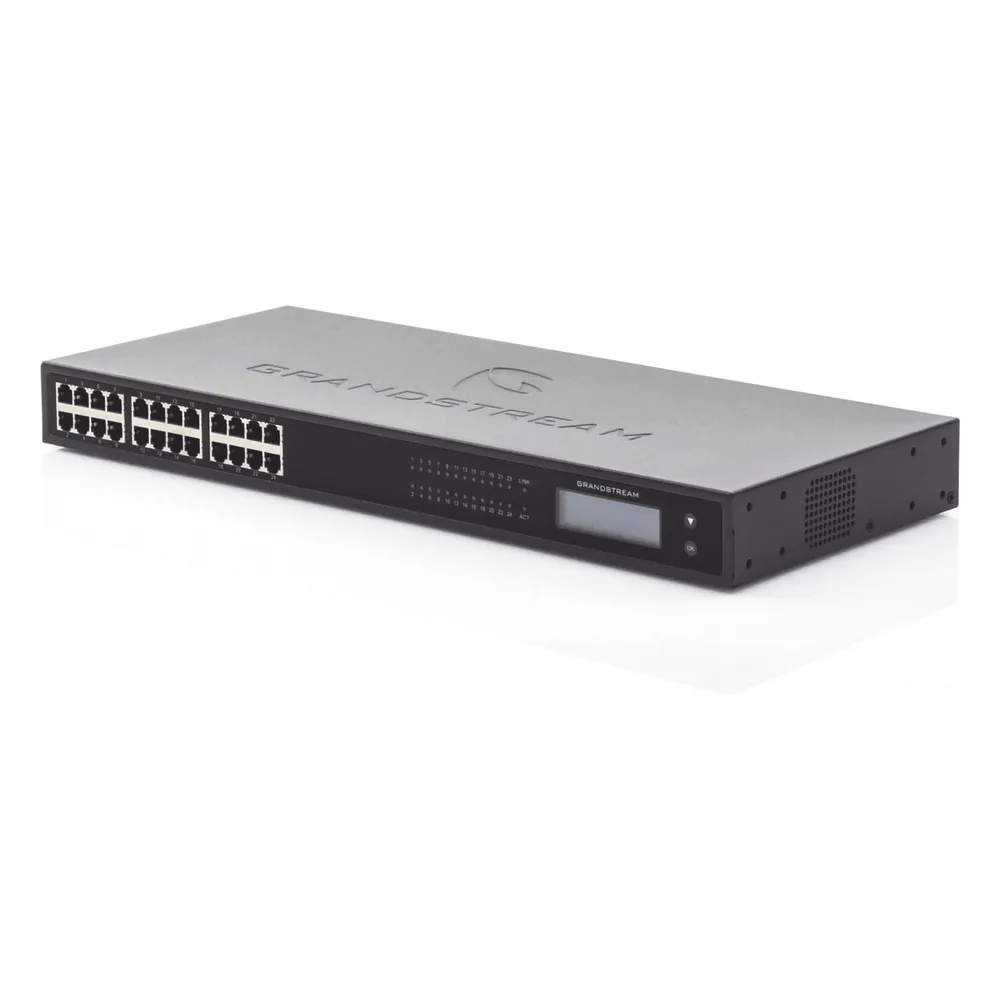 Adaptador VoIP GrandStream de 24 FXS p/montaje en rack – vista 3