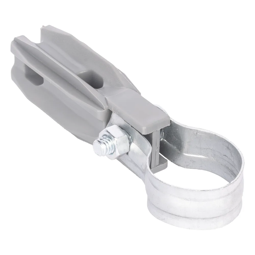 Aislador de Paso o Esquina con Abrazadera / 1 Pulgada (25 mm) / Resina Virgen 100% / Anti-Arqueo / Acero Galvanizado / Poste Cerco Eléctrico – vista 4