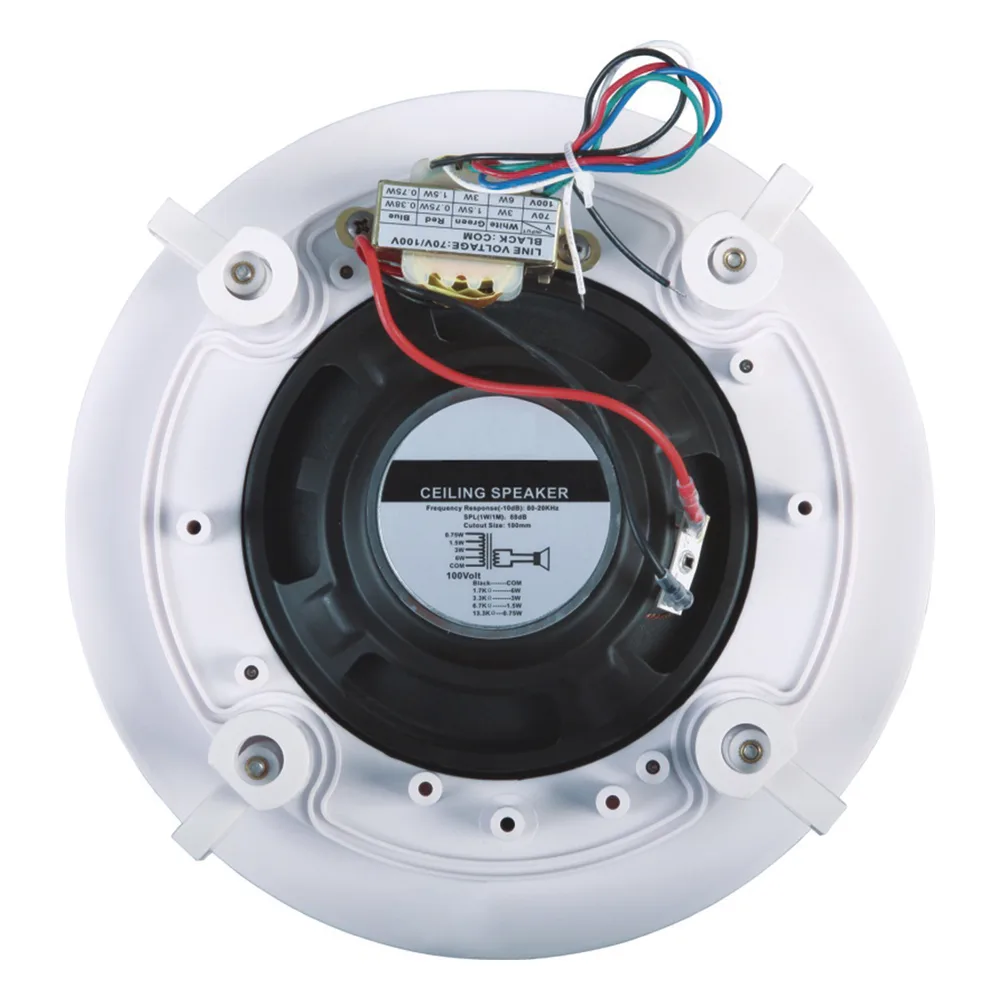 Altavoz de Techo | 8" | 1.87w - 15w | 70/100v | Material ABS | Rejilla Metálica – vista 2