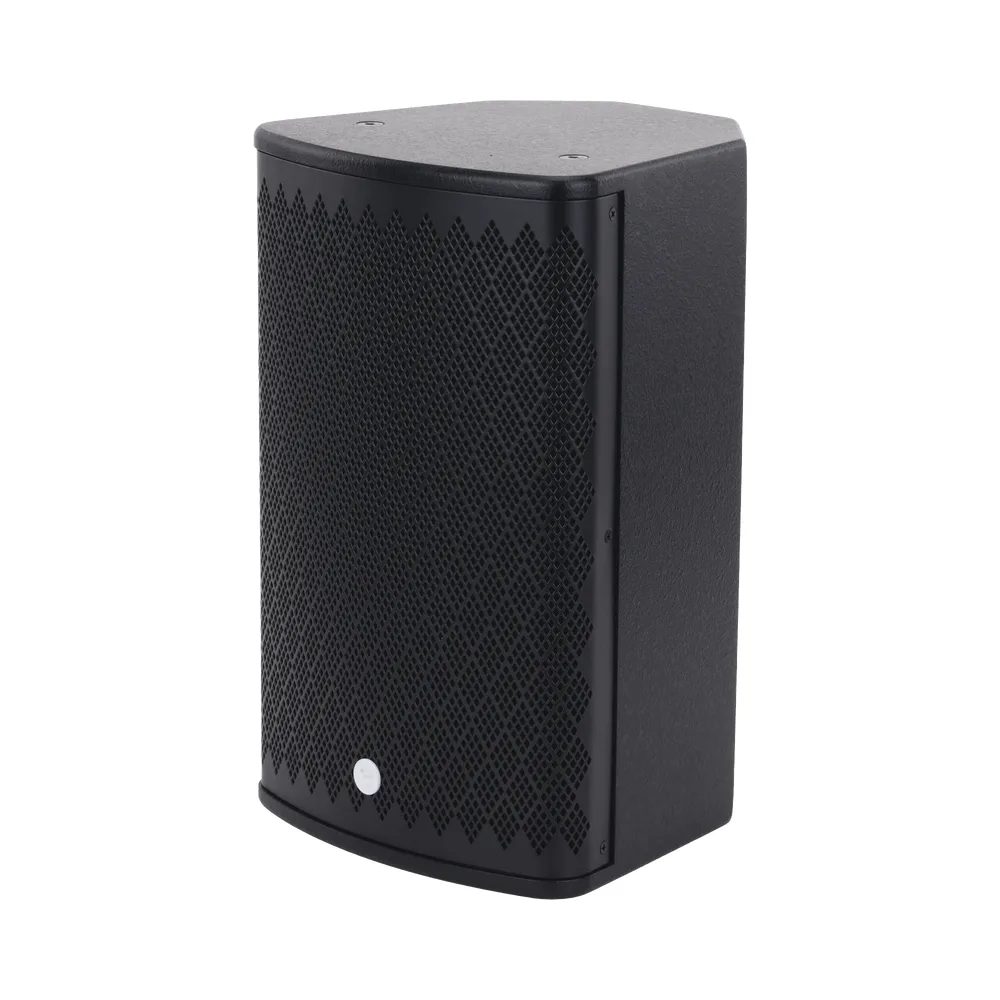 Altavoz Profesional EP-608A | 2 Vías | 150W RMS - 600W Pico | 8" Woofer + 3" Tweeter | Respuesta 65Hz-20KHz | Sensibilidad 95dB | Ángulo 80°H×60°V | Gabinete Trapezoidal Invertido – vista 3