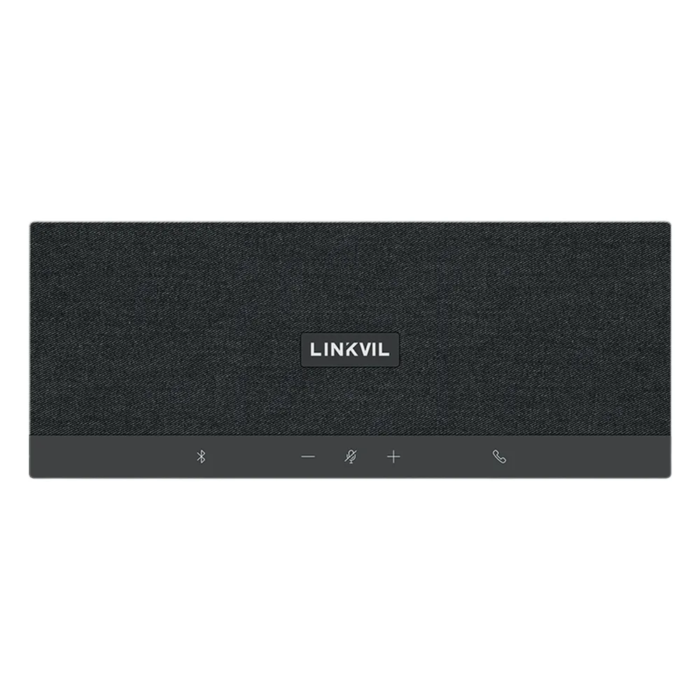 Altavoz y Micrófono portátil / Bluetooth / Conexión USB / 2 Micrófonos de 5W / Salas Medianas / Botones Touch / Linkvil