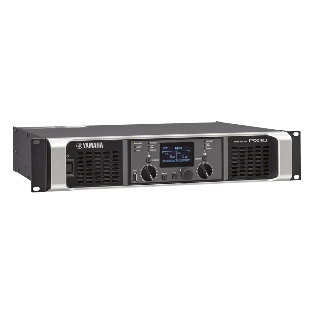 Amplificador de audio Clase D | 1000 W x 2 a 8Ω | 1200 W x 2 a 4Ω. | Baja Impedancia | Procesamiento Inteligente