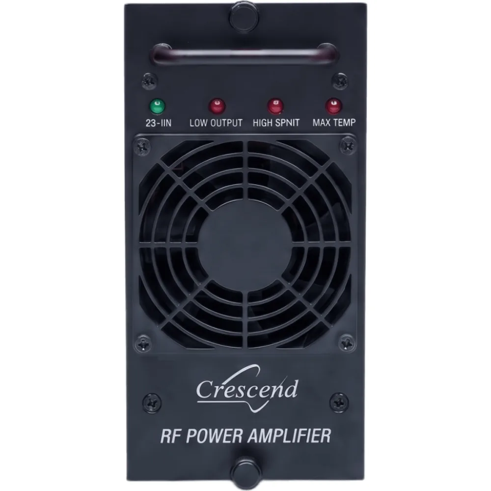 Amplificador de Potencia VHF / 100 Watts / 136-174 MHz / Modular / Rack 19" / Protección VSWR / Enfriamiento por Ventilador / LED Indicadores – vista 2