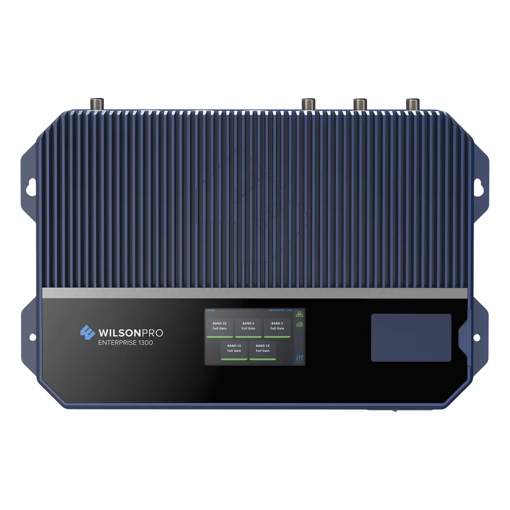 Amplificador de señal celular Enterprise 1300/ Mejora las llamadas convencionales y VoLTE / Soporta los datos de las tecnologías 2G, 3G y 4G de TELCEL, AT&T y MOVISTAR / Función MT y XDR.