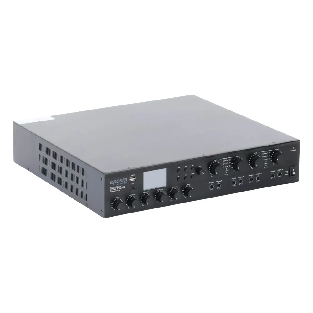 Amplificador Mezclador Matricial | 4 zonas | 240w por canal | 6 entradas | Receptor de medios – vista 3