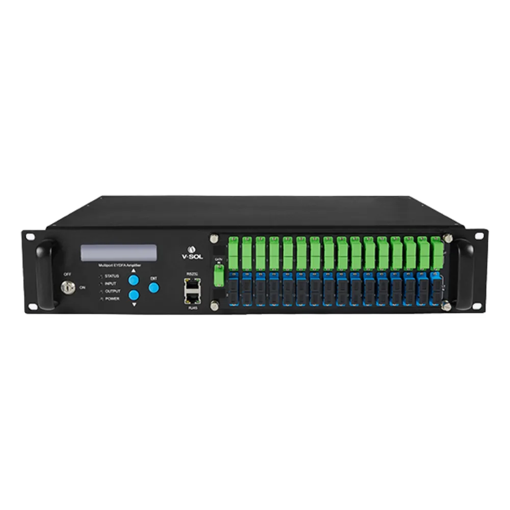 Amplificador Óptico EYDFA de 32 Puertos de 1550nm
