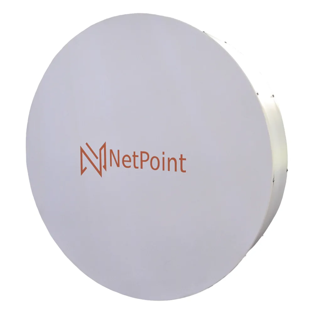 Antena de parabola profunda, blindada, con supresión al ruido de 6 ft, 4.9-6.4 GHz, Ganancia 41 dBi con SLANT de 45 ° y 90 °, ideal para distancias superiores a 100 km, Conectores N-hembra, montaje con alineación milimétrica. – vista 2