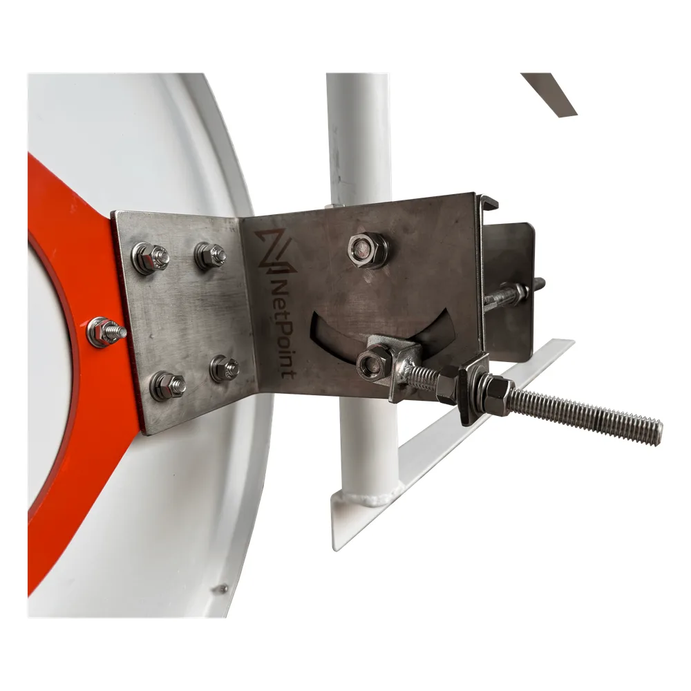 Antena Direccional / 2 ft / 5.9-7 GHz / Ganancia 32 dBi / SLANT de 45 ° y 90° / Incluye Jumpers con conector N-Macho a RPSMA / montaje y radomo incluido. – vista 2