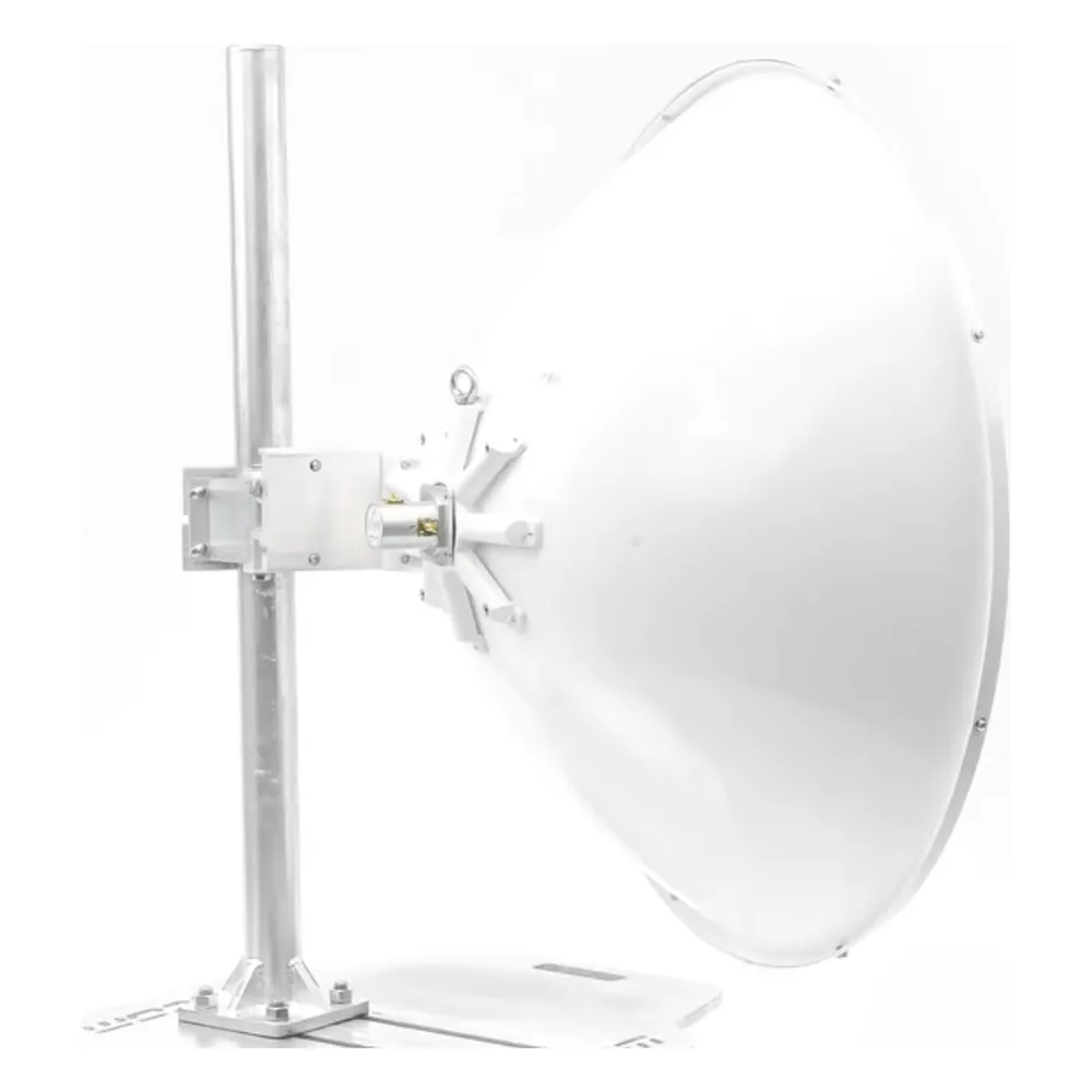 Antena Direccional de Alto Rendimiento / 33.0 ± 1 dBi  / 3 ft / 5.9-7 GHz / Conectores SMA Hembra Inverso / Alto Aislamiento al Ruido / Fácil Montaje y herraje de acero inoxidable /  Radomo Incluido – vista 3
