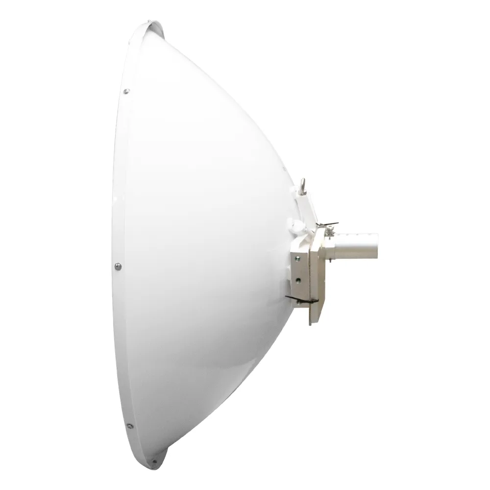 Antena Direccional de Alto Rendimiento/ Parábola profunda para mayor aislamiento al ruido  / 3 ft / 4.9 a 6.1 GHz / Ganancia de 32.1 ± 1 dBi / Soporte de acero inoxidable / polaridad en 90 ° y 45 ° / Incluye montaje. – vista 3