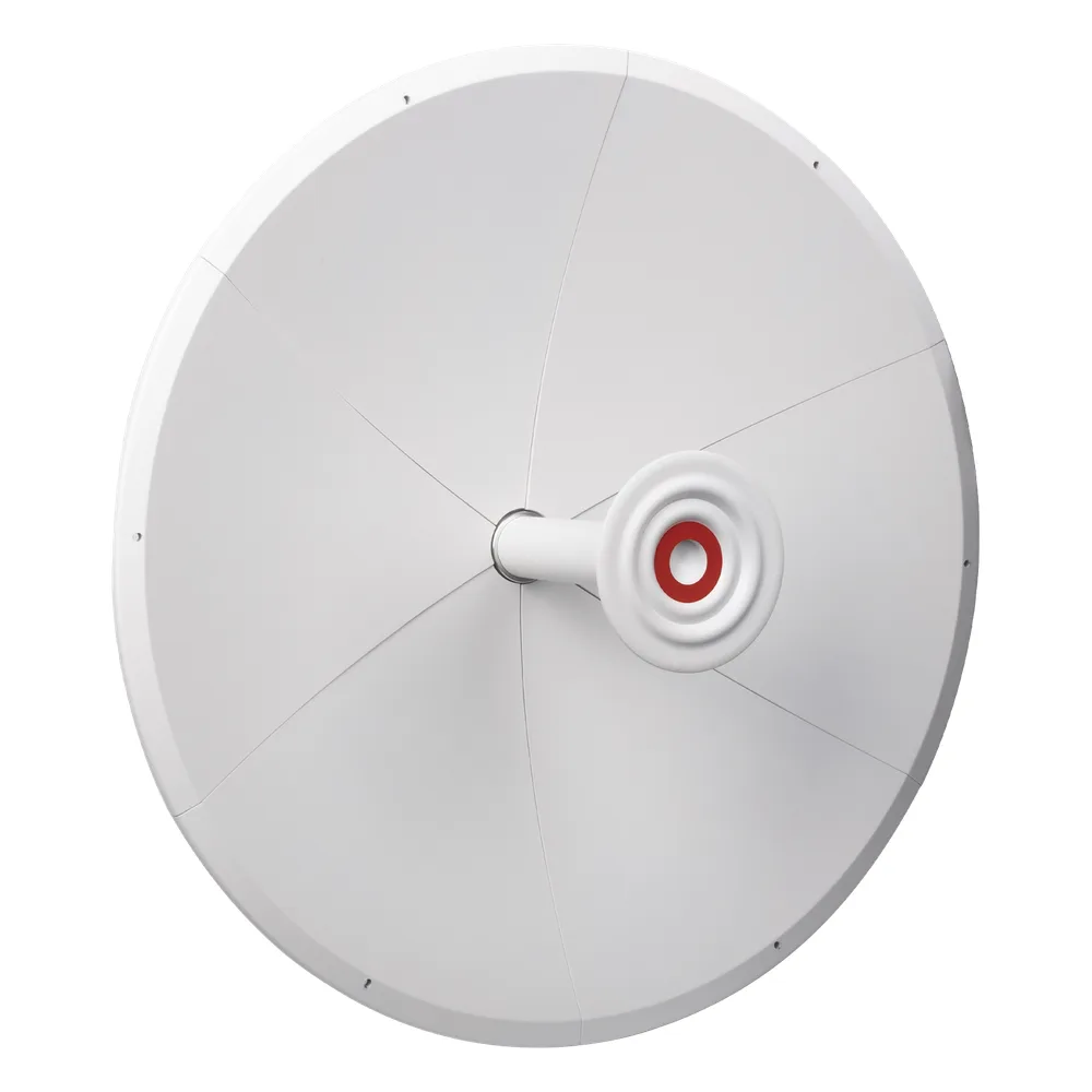 Antena direccional para C5x, B5X, Doble polaridad 45 ° y 90 °, 4.9 - 6.5 GHz, 2 ft, Ganancia de 30 dBi, Montaje incluido