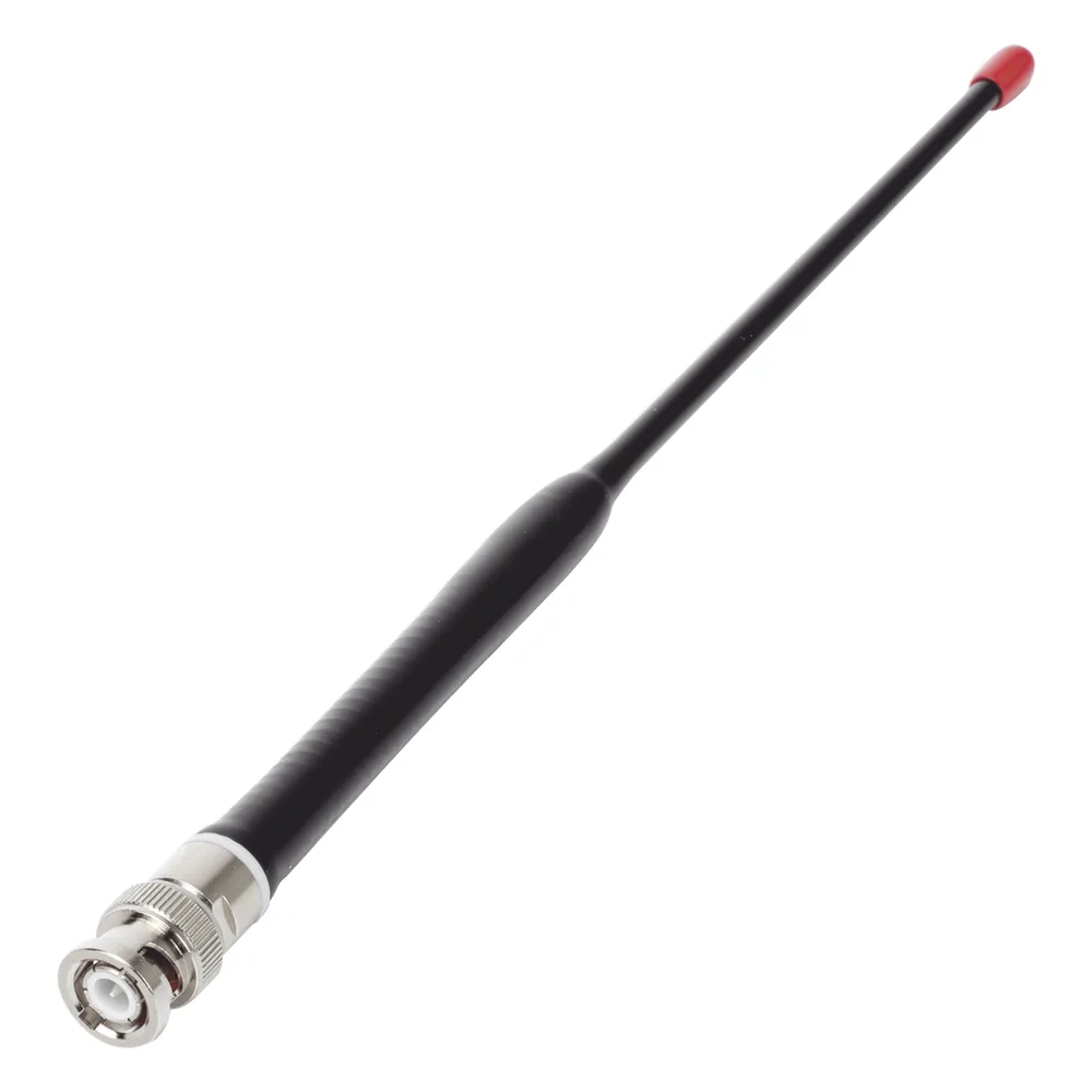 Antena Helicoidal de 1/4 de onda para Radio Portátil, 162-174 MHz, BNC Macho.