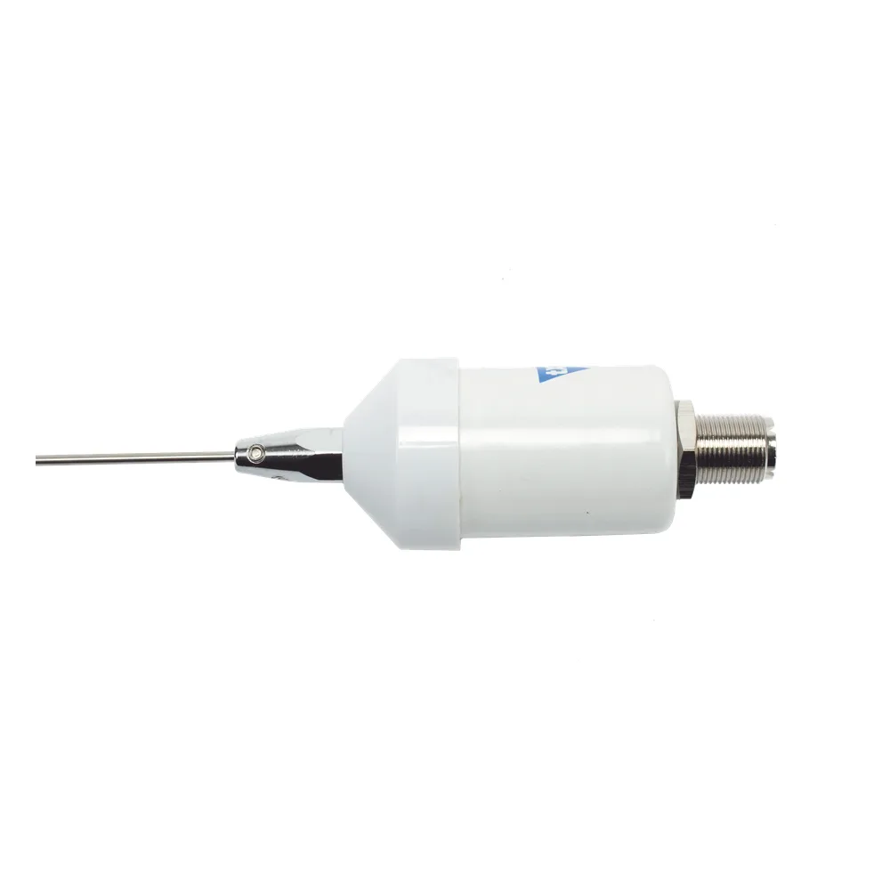Antena Marina VHF / Látigo Acero Inoxidable / 156-163 MHz / 3.5 dBi / Cable 4.5 m (14.8 ft) / PL-259 / Montaje en L / Exterior – vista 3