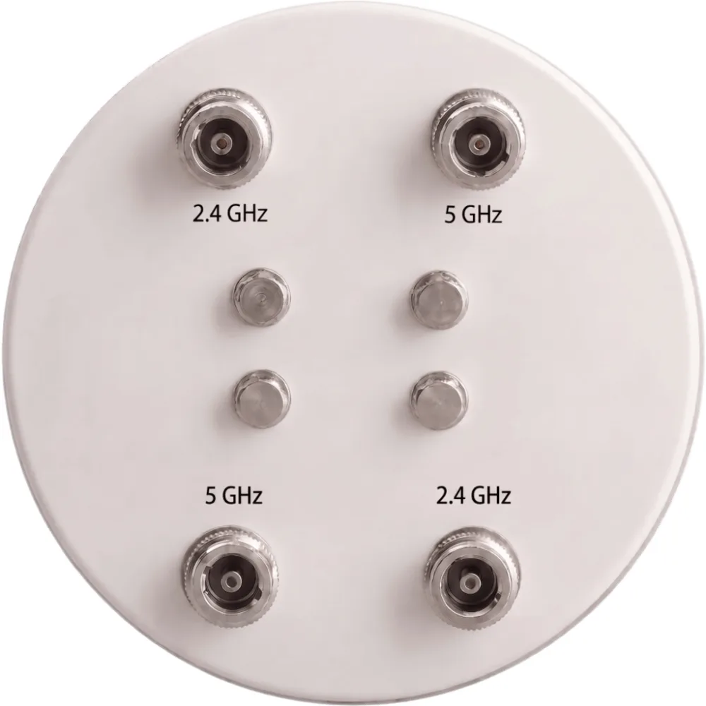 Antena Omnidireccional Doble Banda 8 dBi / Conector 4 x N Hembra / Frecuencia 2400-2500 MHz y 5150-5850 MHz / Polarización Vertical / Ganancia 8 dBi / Ancho de Haz Horizontal 360° / Ancho de Haz Vertical 17° / VSWR 1.5 Máx / Impedanc – vista 2