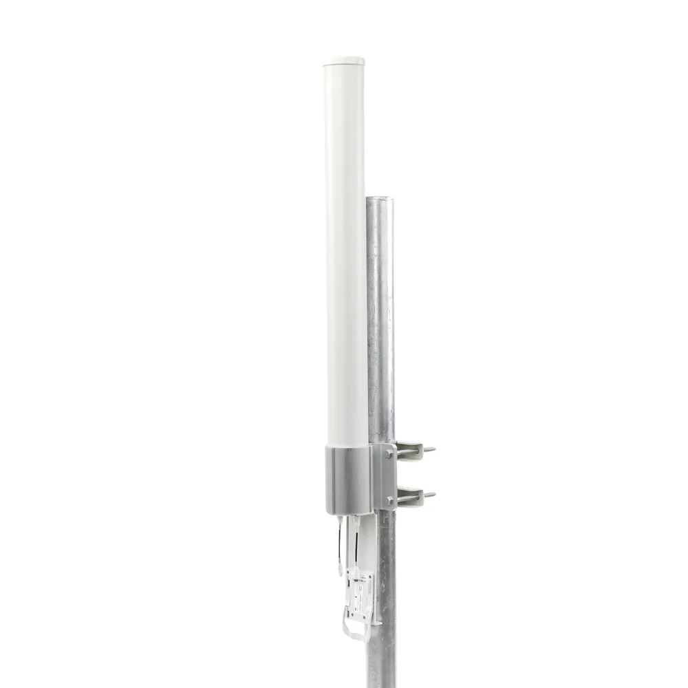 Antena omnidireccional, potente cobertura de 360°, doble polaridad MIMO 2x2, frecuencia 2 GHz (2.35-2.55 GHz) de 10 dBi – vista 2