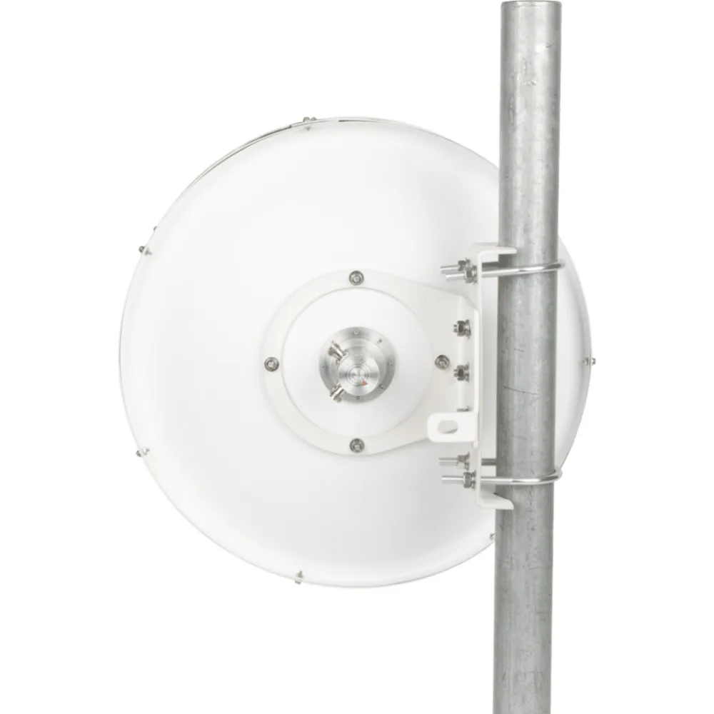 Antena Parabólica Banda Ultraancha / 4.9-7.2 GHz / Ganancia 34 dBi / Dual Slant 45°-90° / 96 cm (37.8 in) / Fibra de Vidrio / Conector Dual N-Hembra / Jumper Incluido – vista 6