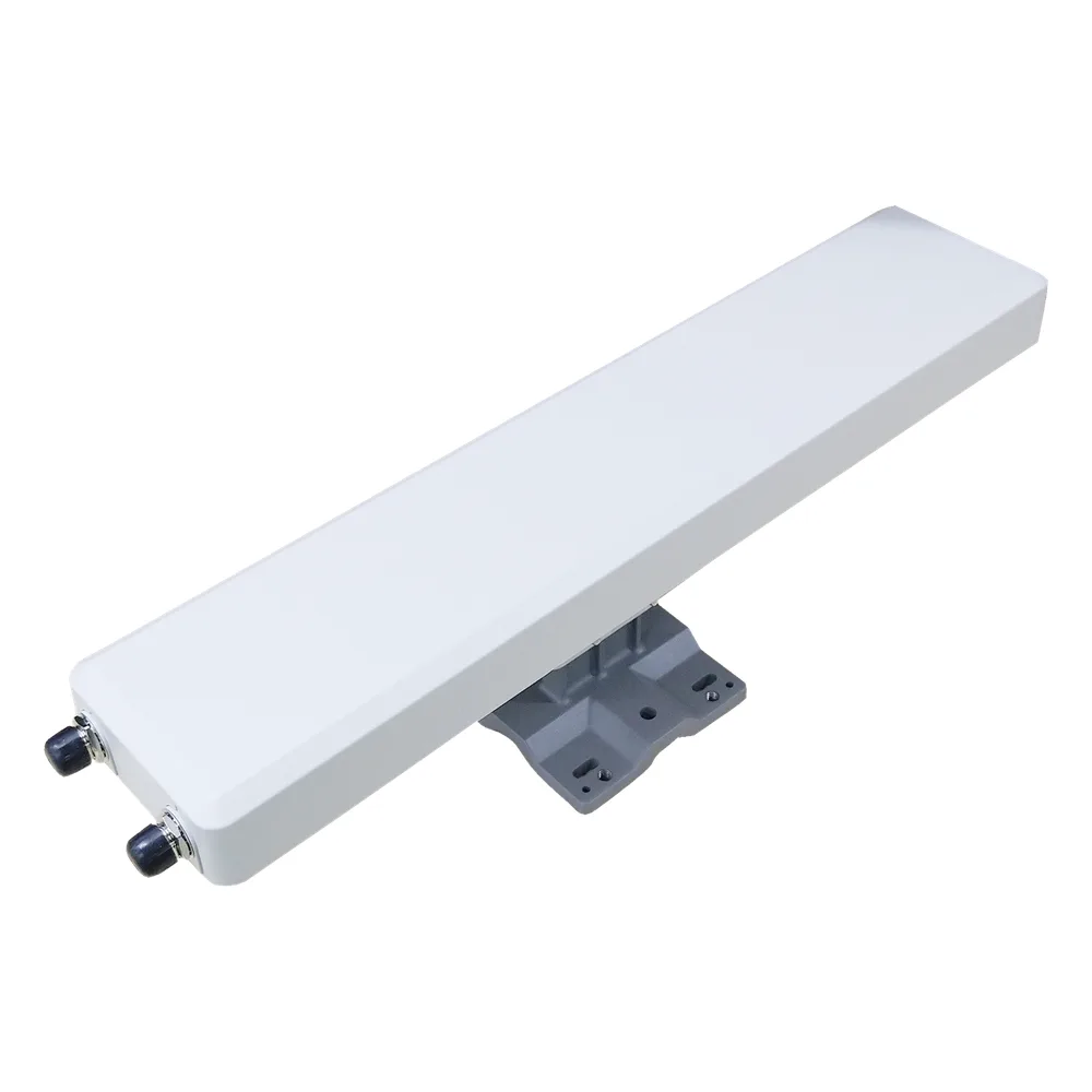 Antena Sectorial de 70° de Apertura en 2.4 GHz de 14 dBi, Conectores N-Hembra, Polaridad Cruzada – vista 3