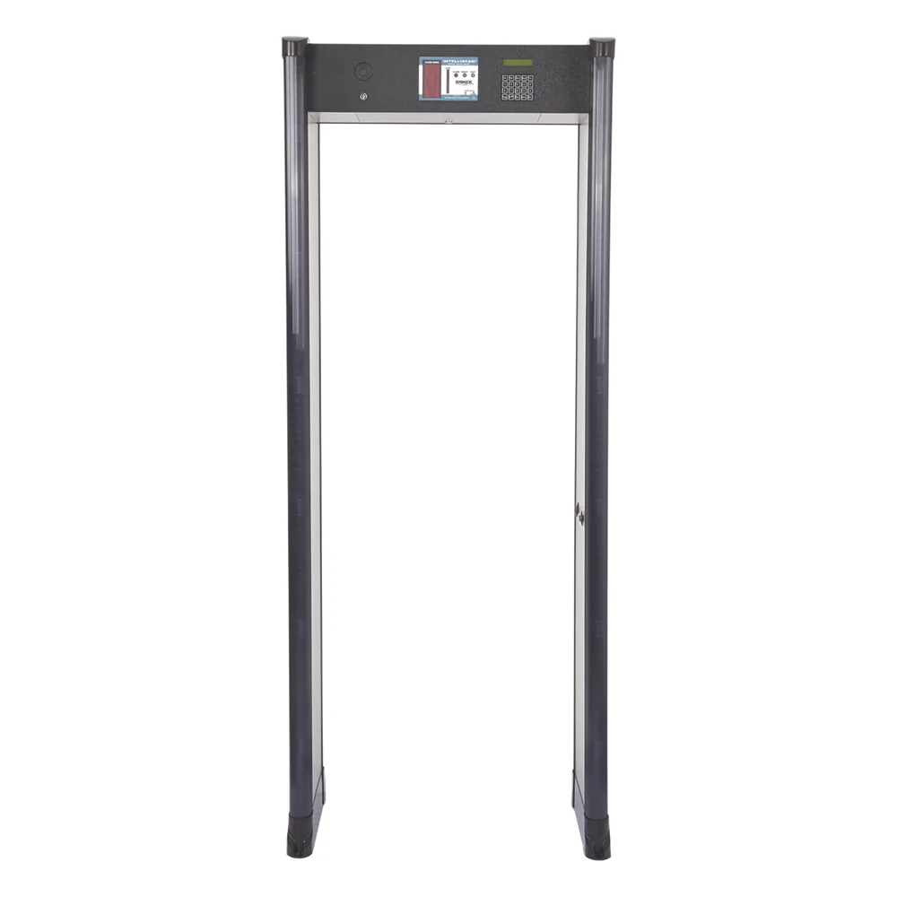 Arco Detector de Metales de 33 Zonas con Anclaje para Fijarse al Piso. Incluye Sensor IR para evitar falsas Alarmas / Certificado por la Administración Federal de Aviación de EE. UU. (FAA) – vista 2