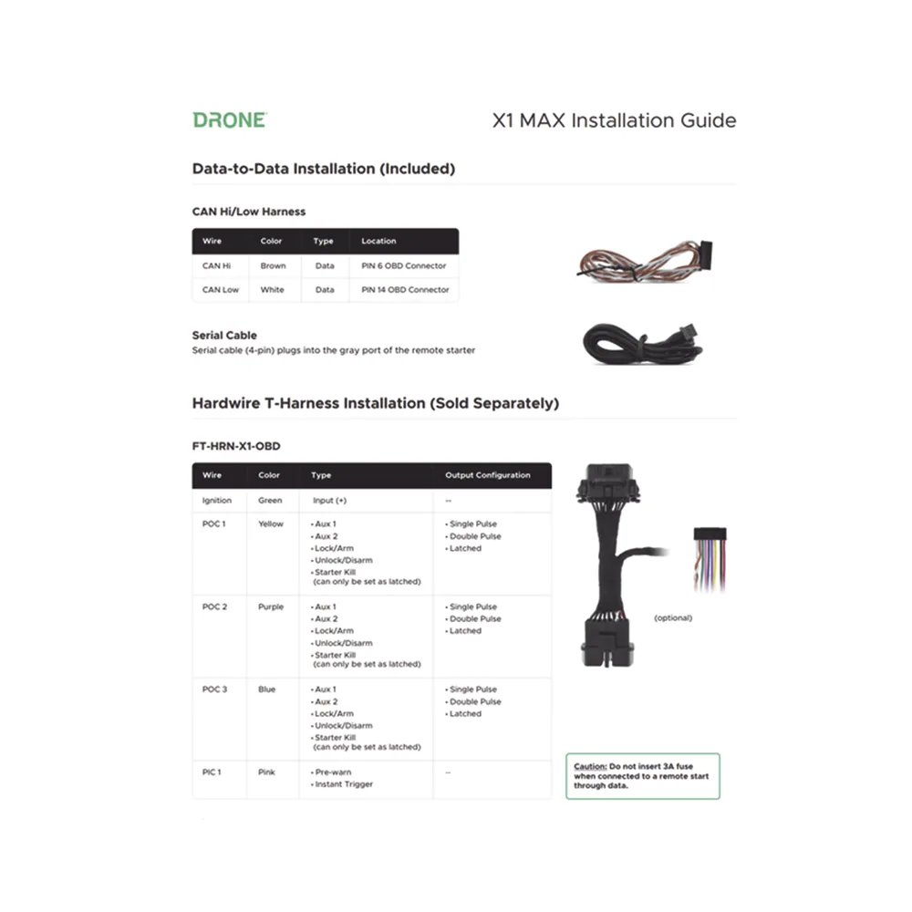 Arnés OBD II para instalación de dispositivo GPS X1MAX-LTE – vista 3