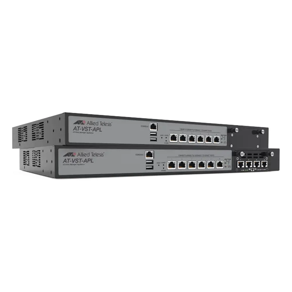 AT-Vista Manager Network Appliance con 6X 10/100/1000T RJ45, 4 x 100/1000/10G RJ45