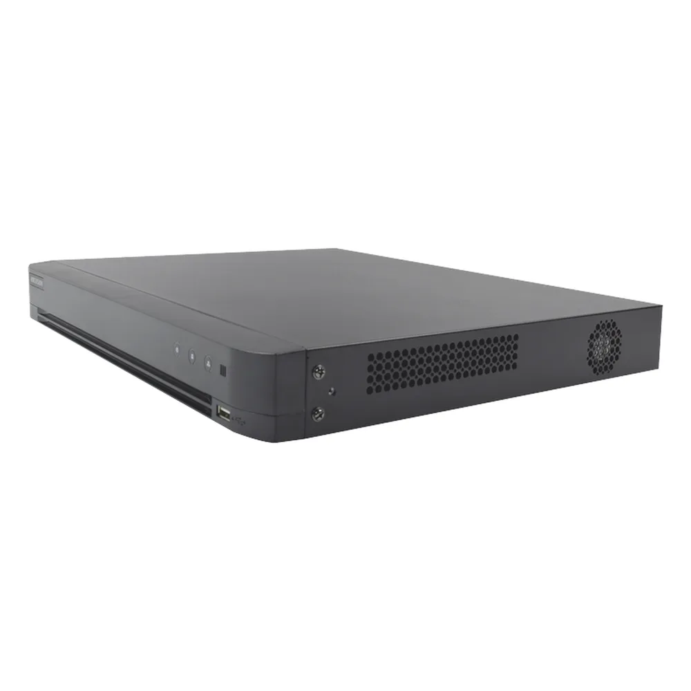 [Audio Bidireccional] DVR 32 Canales TurboHD + 8 Canales IP / 5 Megapixel Lite - 3K Lite / Acusense / Reconocimiento Facial  / Audio por Coaxitron / 2 Bahías de Disco Duro / H.265+ / Salida de Video en Full HD – vista 2