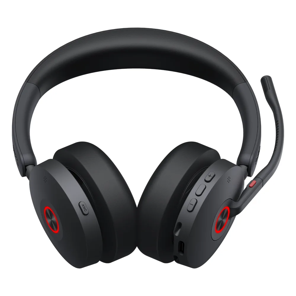 Auriculares estéreo Yealink BH74 edición MS / Bluetooth 5.3 con adaptador USB C&A / Cancelación activa de ruido / 65 horas de reproducción de música – vista 4