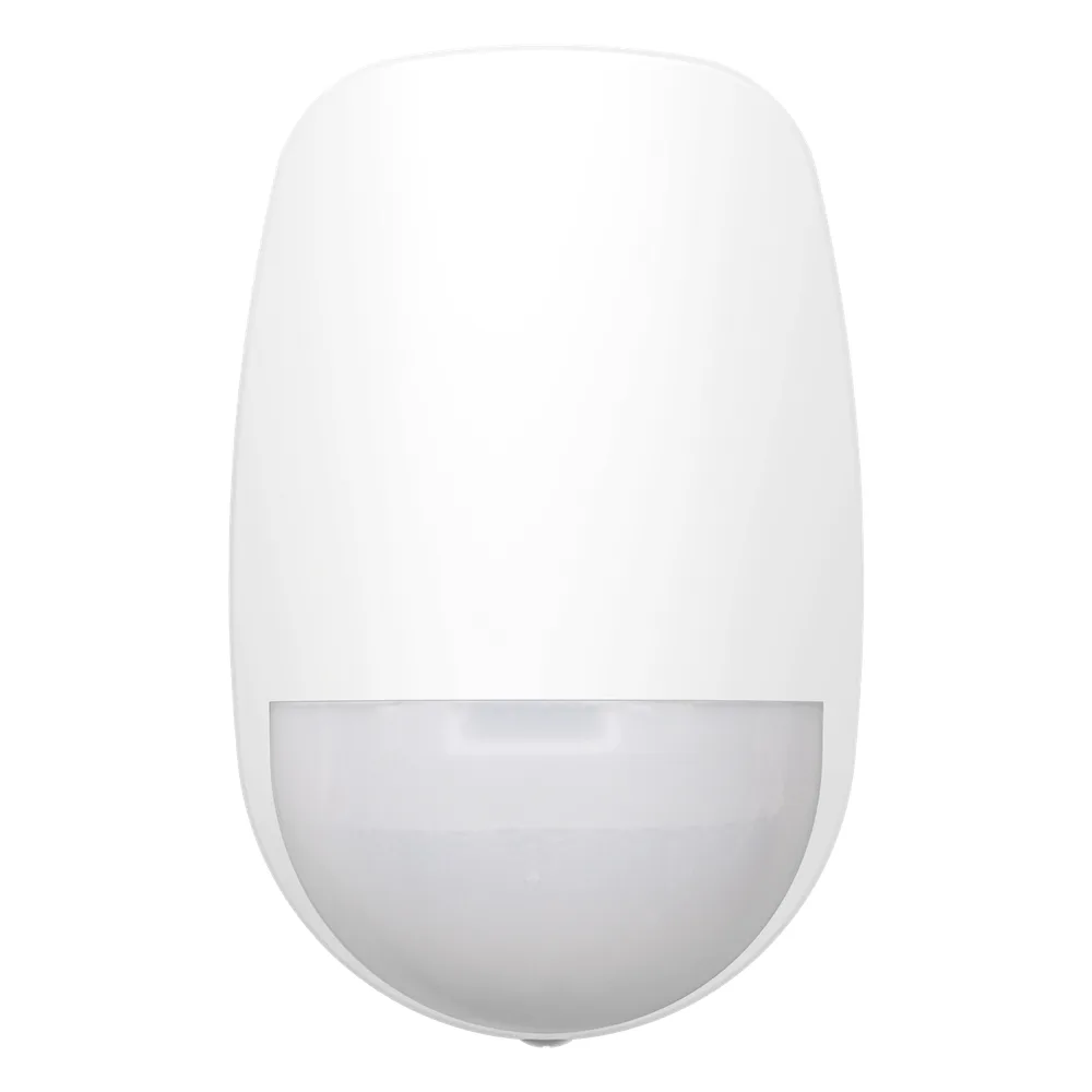 (AX PRO) Detector PIR Inalámbrico de Doble Tecnología / Inmunidad a Mascotas / Rango de Detección de 12 mts / Angulo de 85.9° de Cobertura